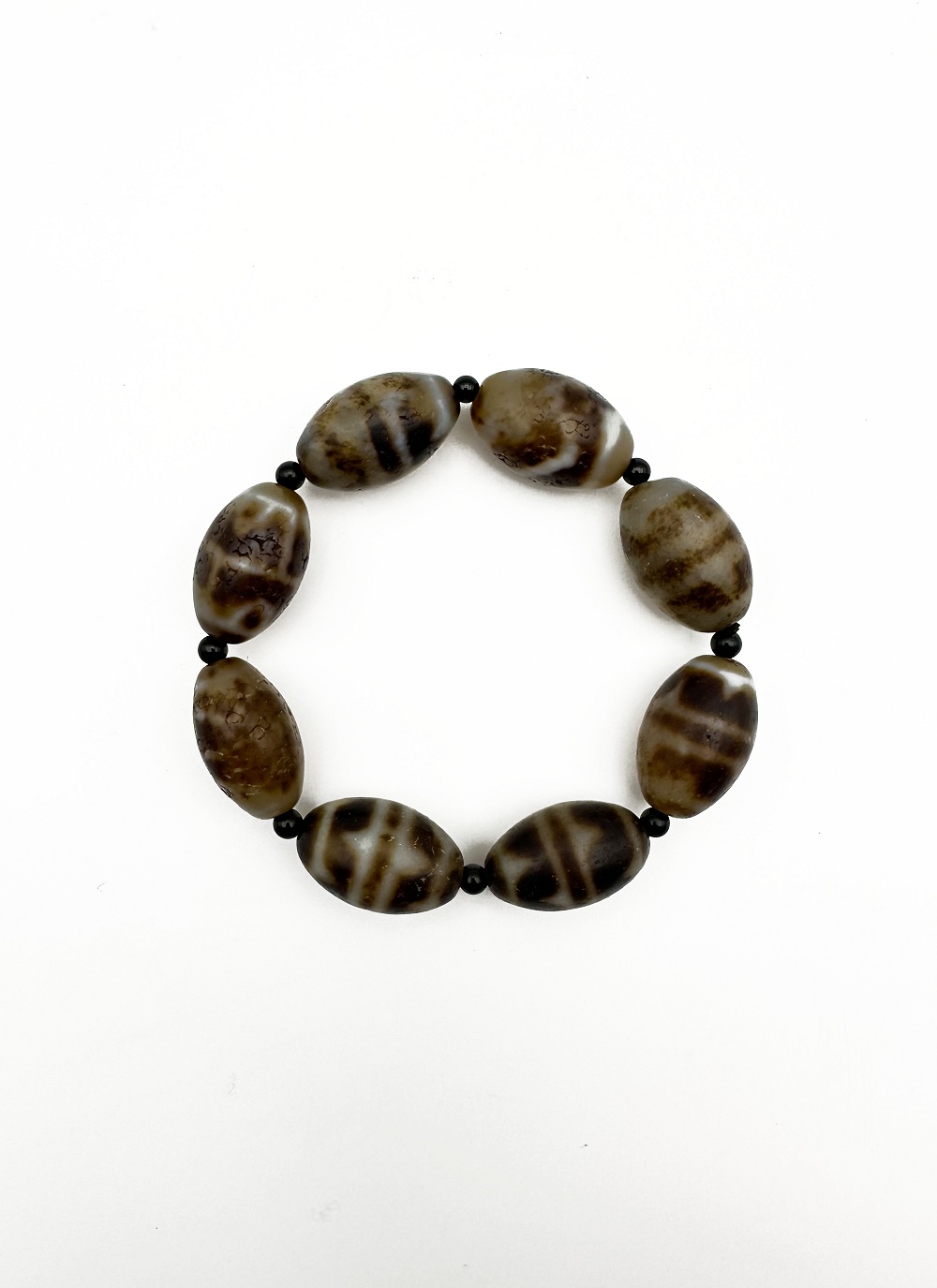 古法大鹏鸟纹天珠手串