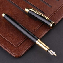 钢笔/签字笔7006 学生办公练字钢笔商务礼品 F尖 黑色